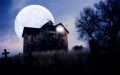 obrazek do "haunted house" po polsku